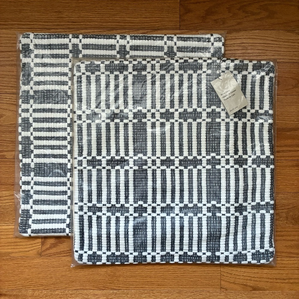 West Elm Bailey Pillow Cover (2)